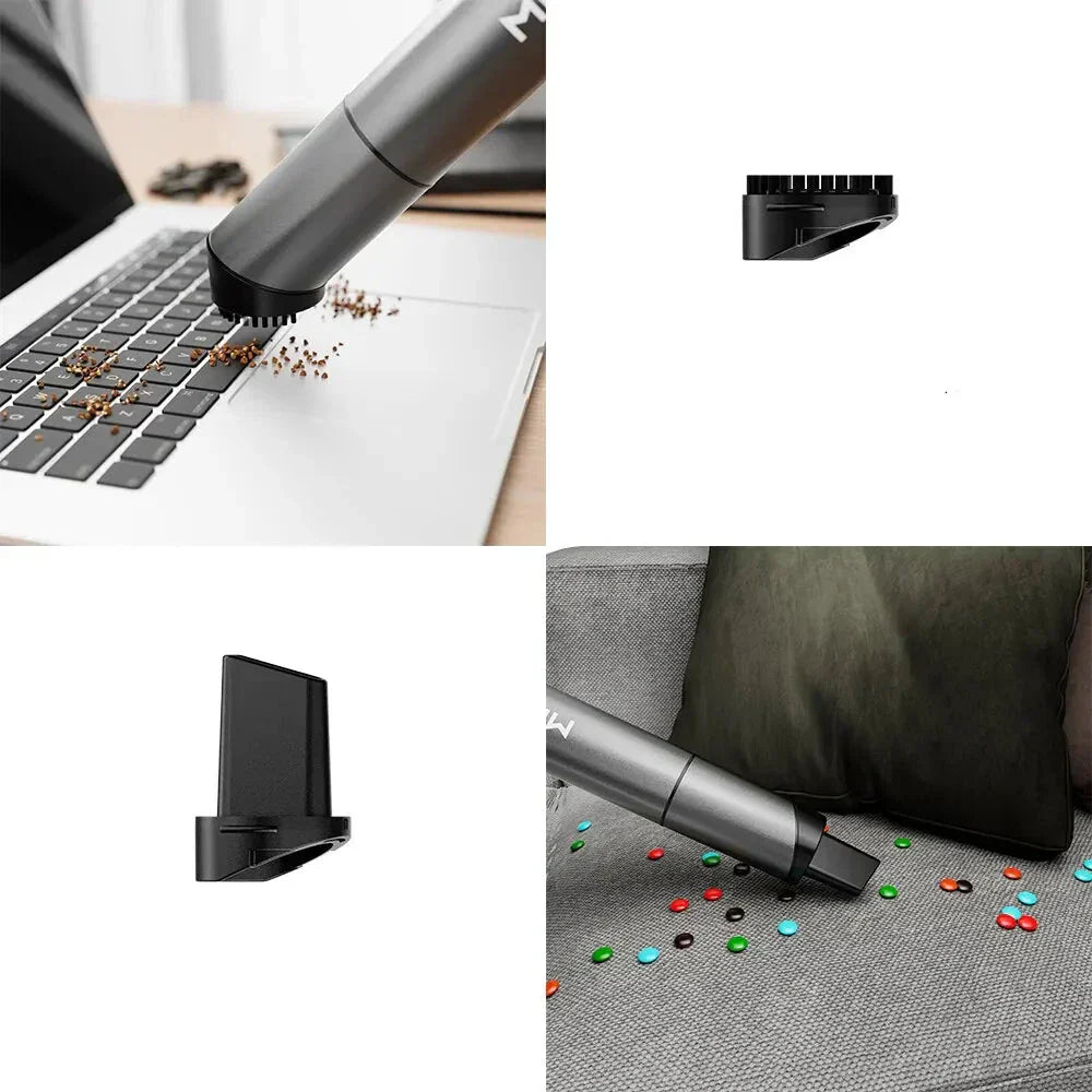 Compatto: aspirapolvere USB wireless con 3 accessori