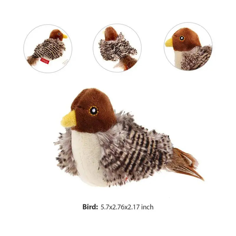 ChirpMate™ - Interactive Chirping Bird Toy