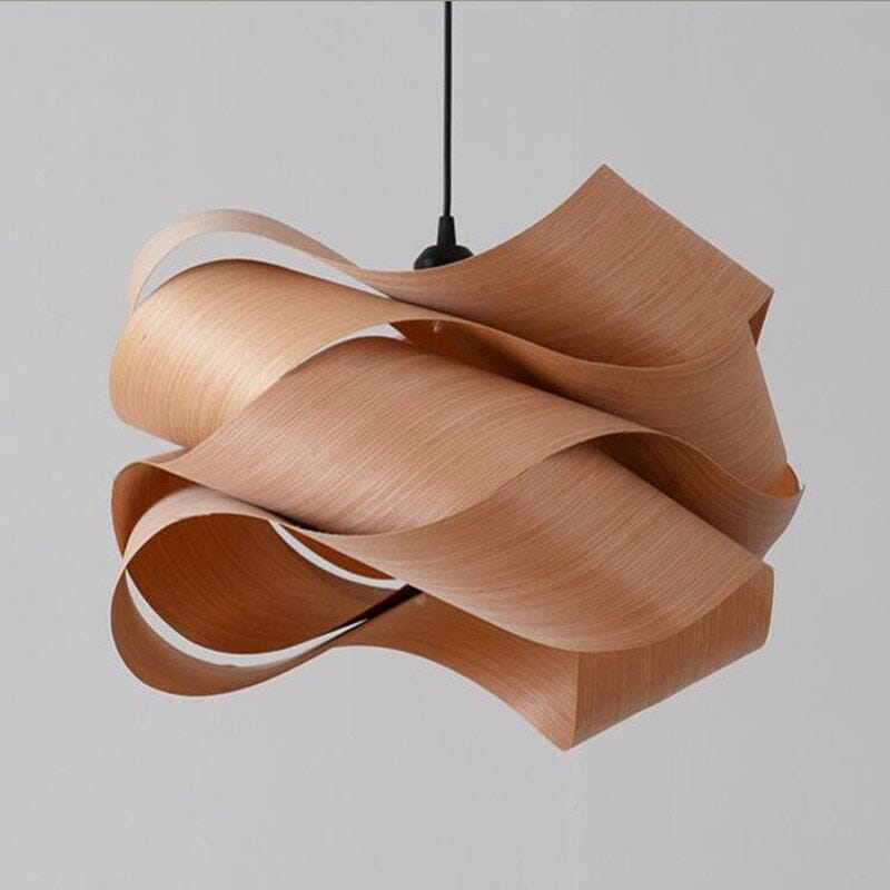 Wood Skin Pendant Lights