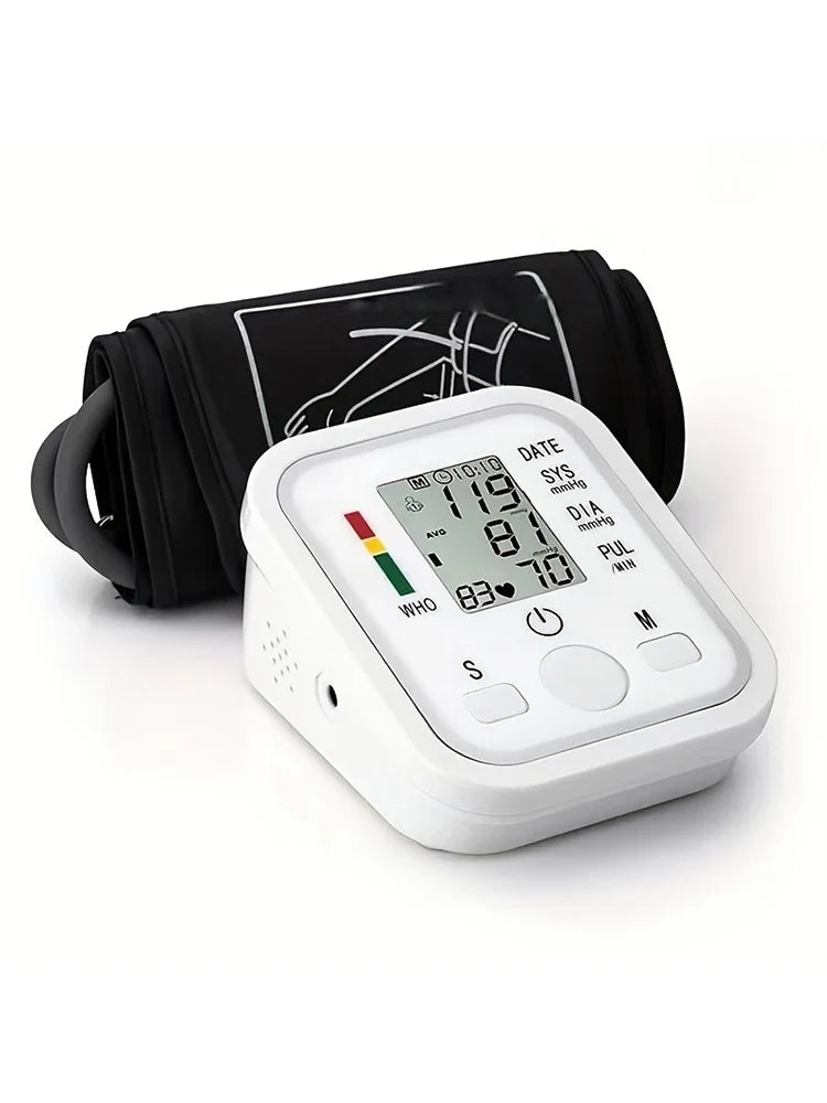 Bloeddrukmeter - Automatische tonometer voor de bovenarm | Digitale Bloeddrukmeter Sphygmomanometer