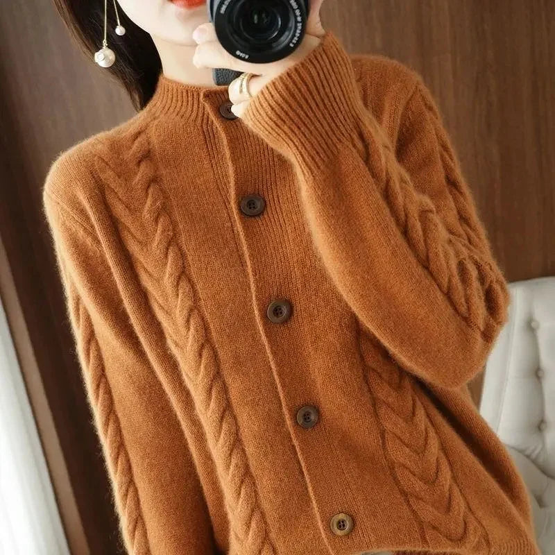 Elegant Knitted Cardigan