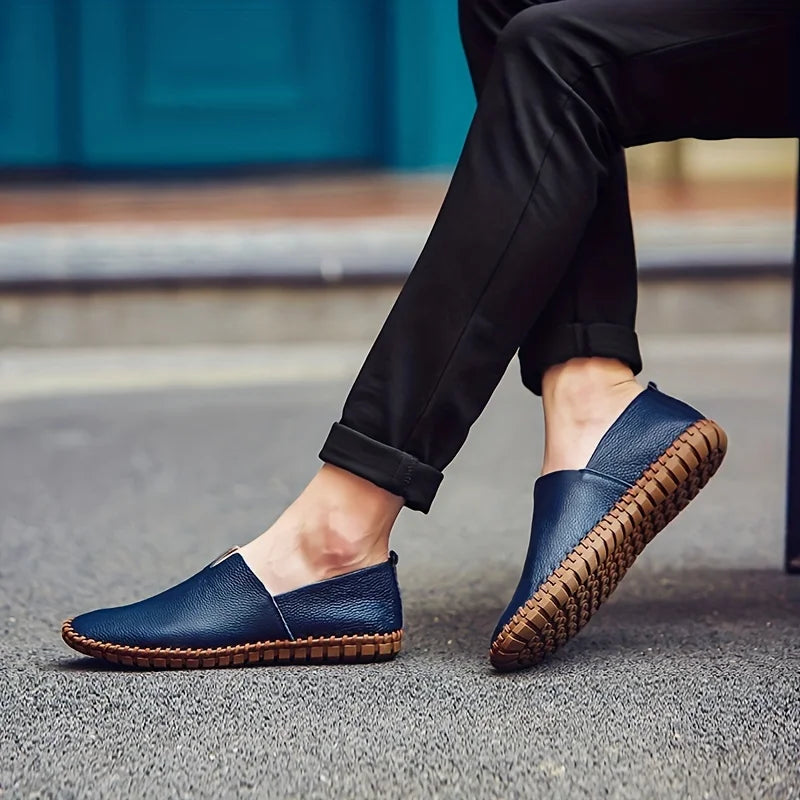 Giuseppe Abbati skor. 100% äkta läder tofflor sommar loafers sandaler