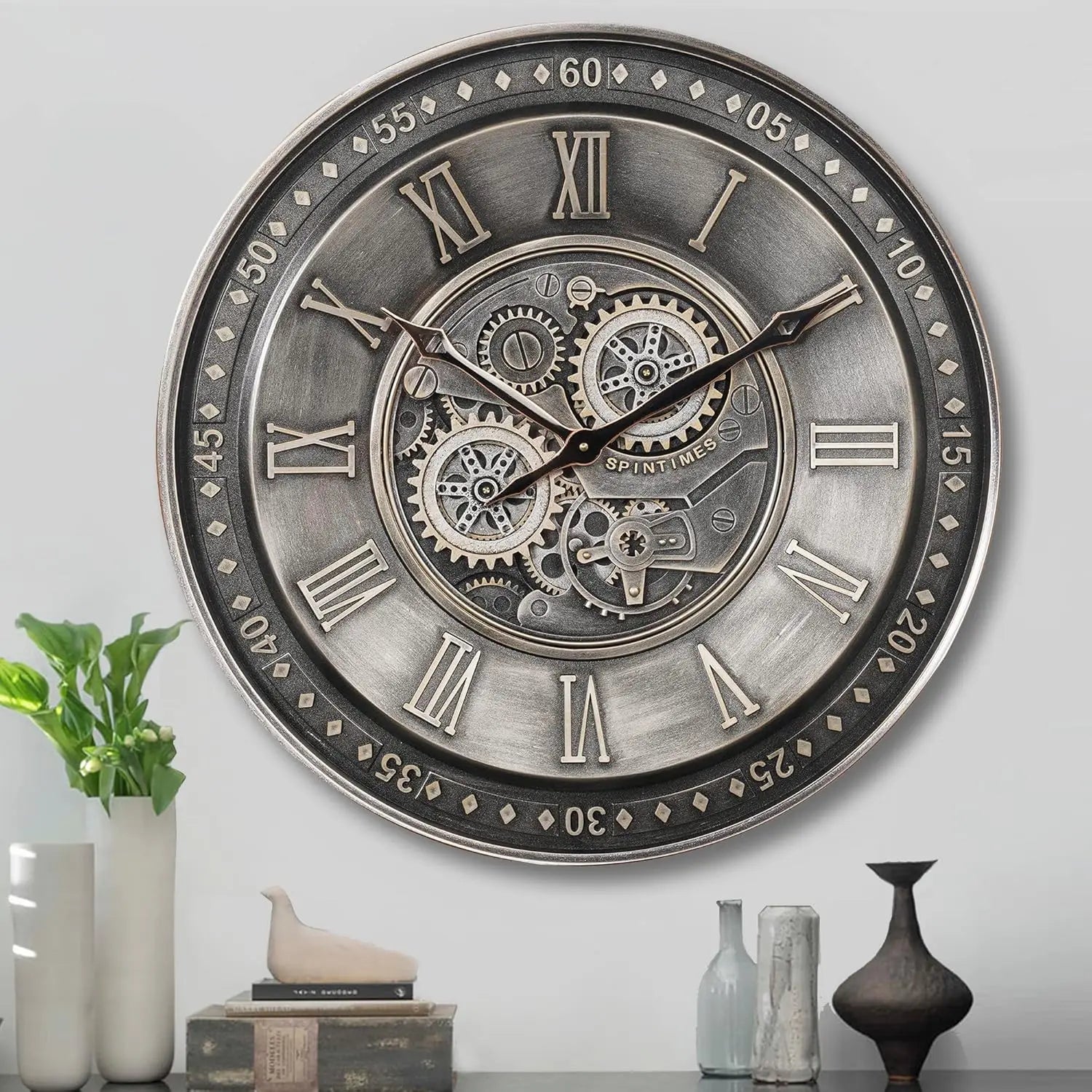 BatteryTime – Battery Powered Wall Clock