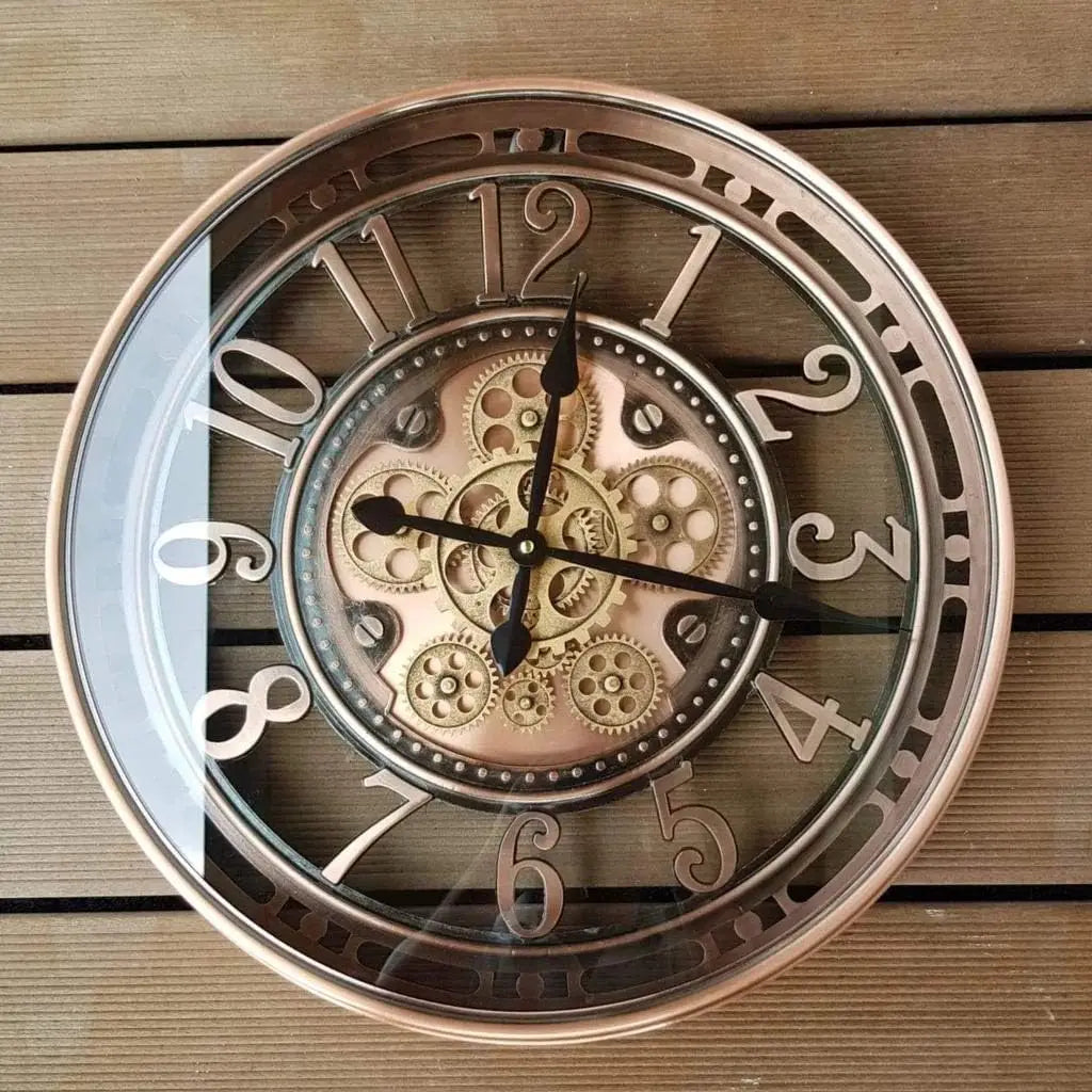 CopperTime - Antique Office Wall Clock