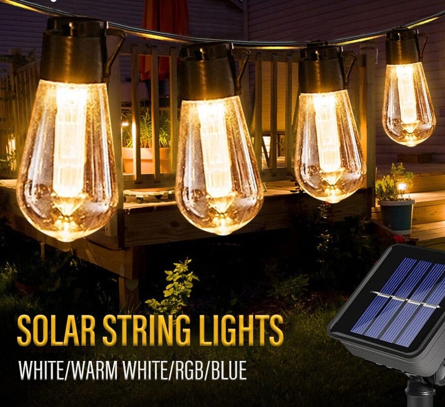 Vrimlo LED Solar String Lights