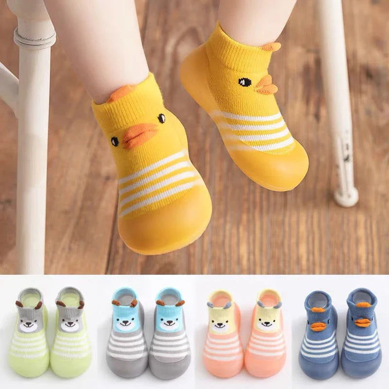 Mini Fashion | Fixed Sole- Non-slip Shoe Socks