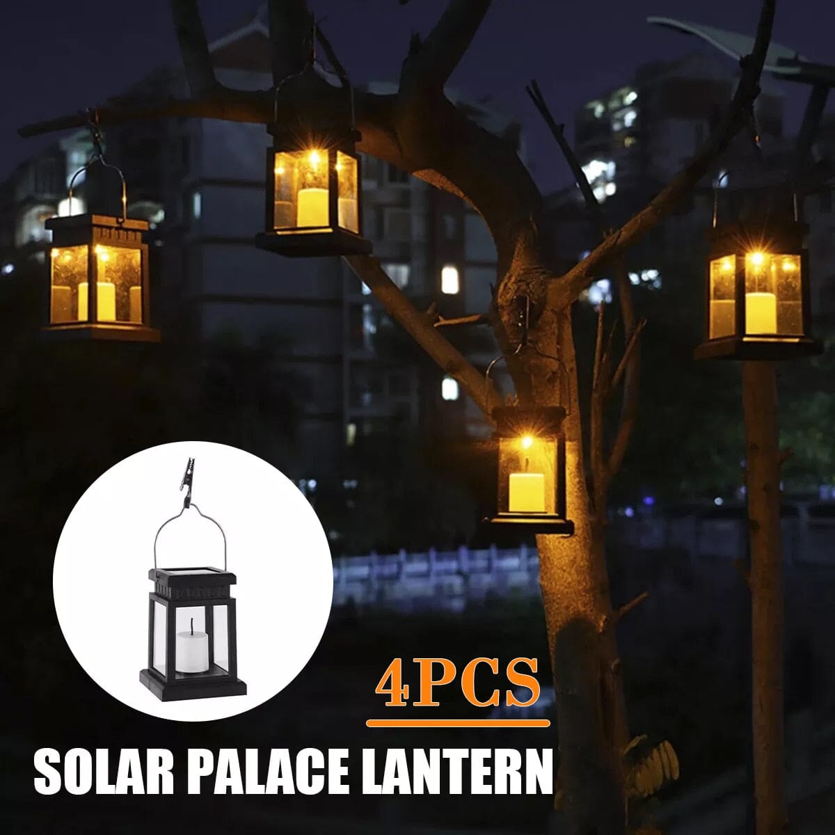 Solar Palace Lantern Garden Lamps