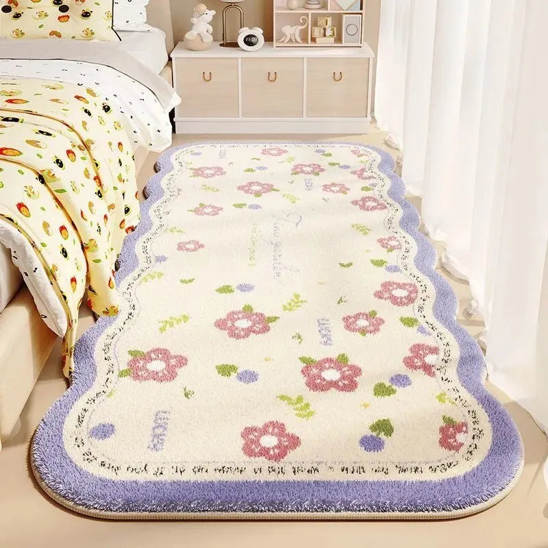 Floral Cashmere Dirt Resistant Rug