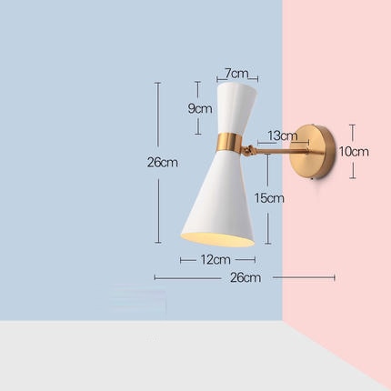 IIS Nara Nordic Home Living Nachttisch-Wandleuchte minimalistisch