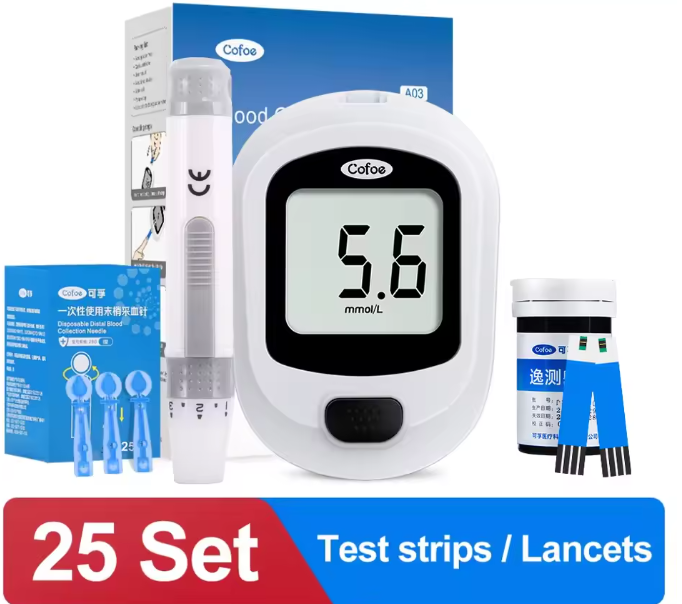 Blood Glucose Meter Kit – Accurate Blood Sugar Monitoring