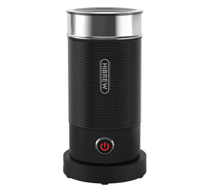 HiBREW M1A Batedor de Leite e Espumador – Automático para Latte, Cappuccino, Misturador de Chocolate Quente/Frio, Toque Frio, 350W