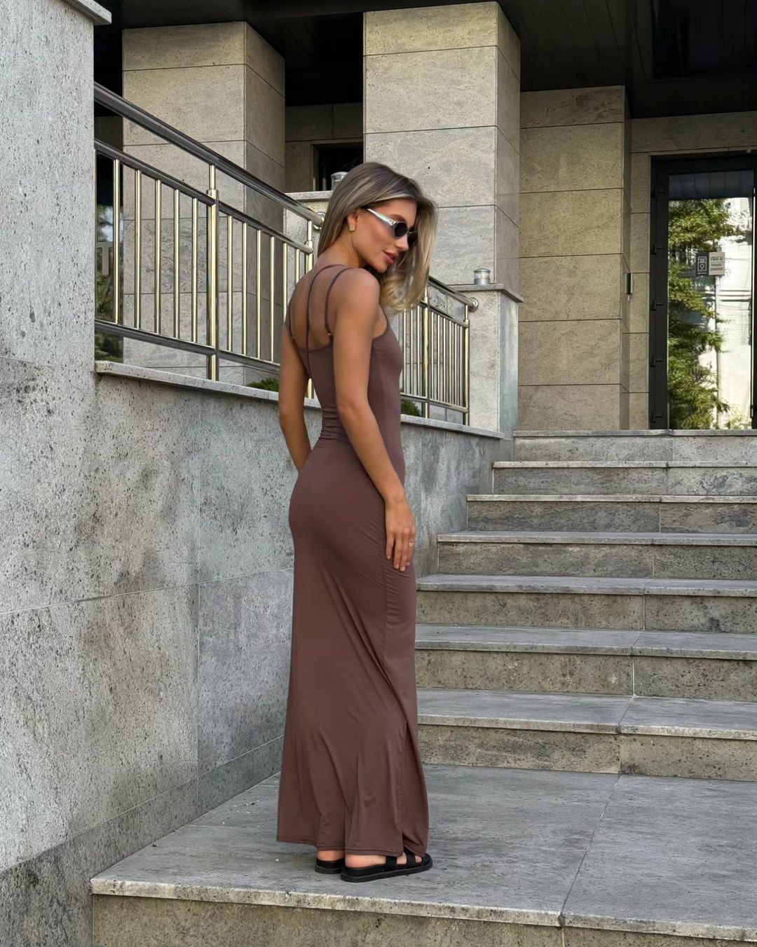 Casual Soft Lounge Maxi Dress