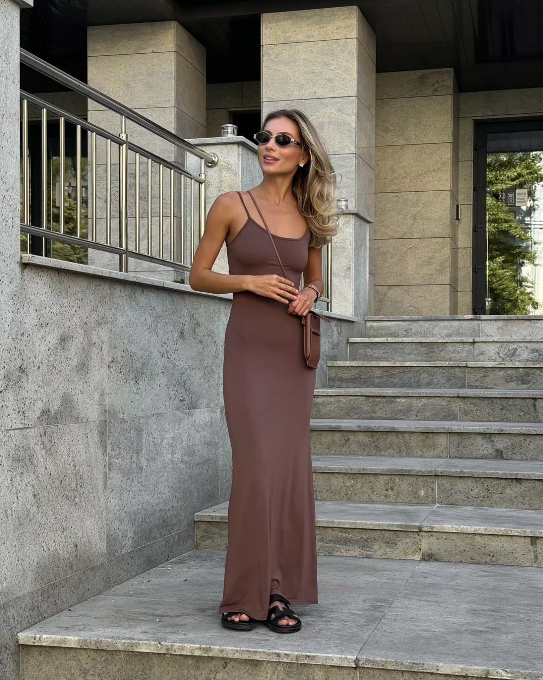 Casual Soft Lounge Maxi Dress