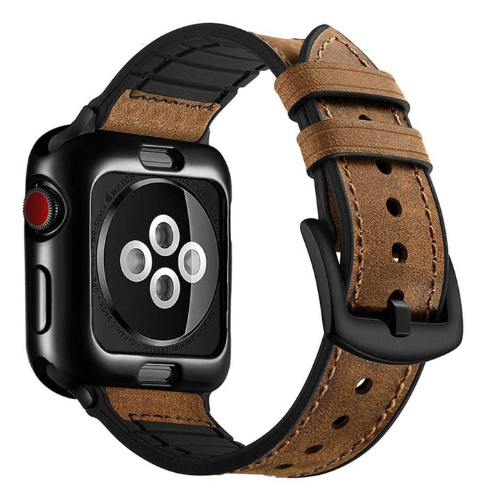 Leren Luxe Horlogeband Voor Apple Watch