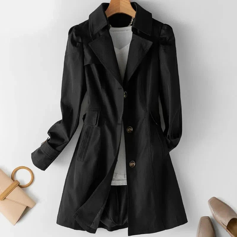 Trench Coat Single-Breasted Jacket