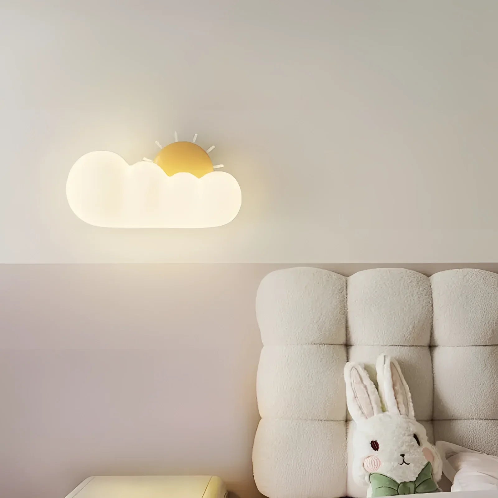 Lampada da Parete Nuvola - Faretto Dimmerabile per Nursery e Decorazione