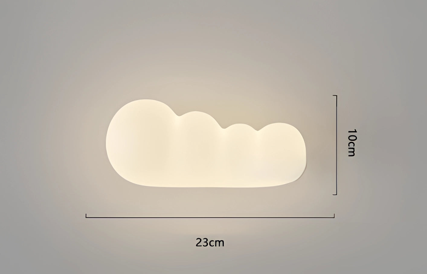 Lampada da Parete Nuvola - Faretto Dimmerabile per Nursery e Decorazione