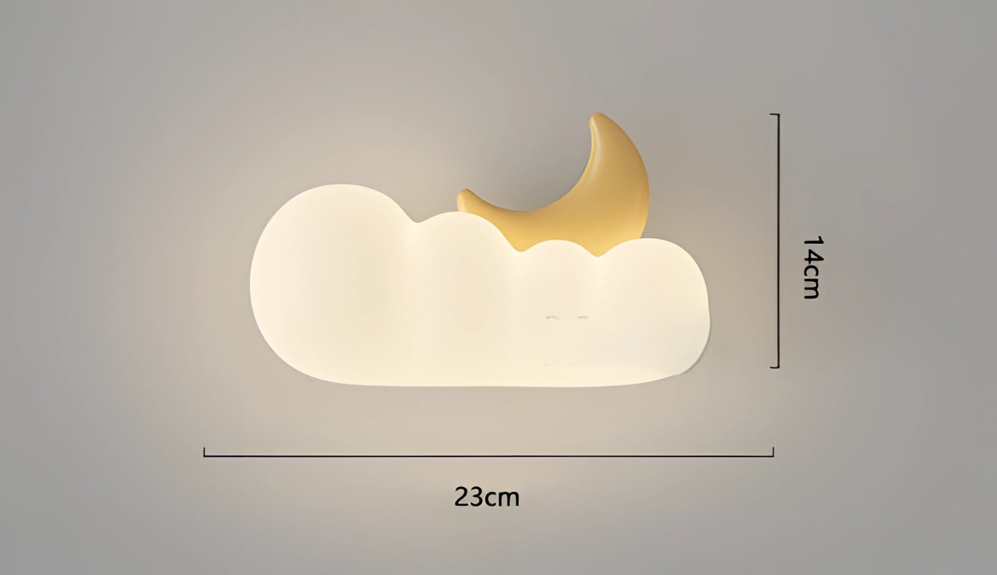 Lampada da Parete Nuvola - Faretto Dimmerabile per Nursery e Decorazione