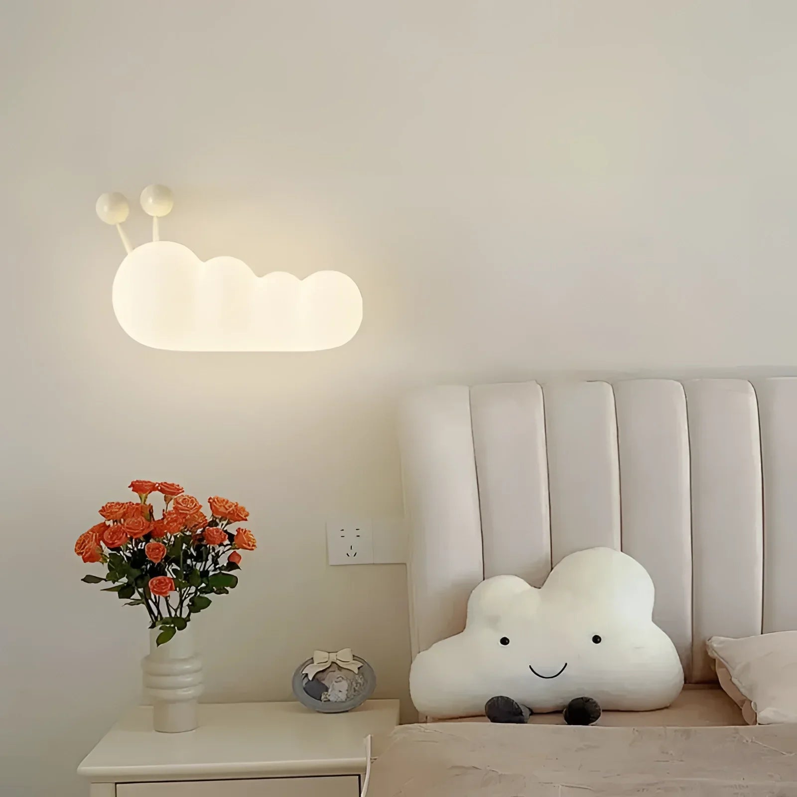 Cloud Wall Lamp - Dimmable Nursery Light Fixture & Decor