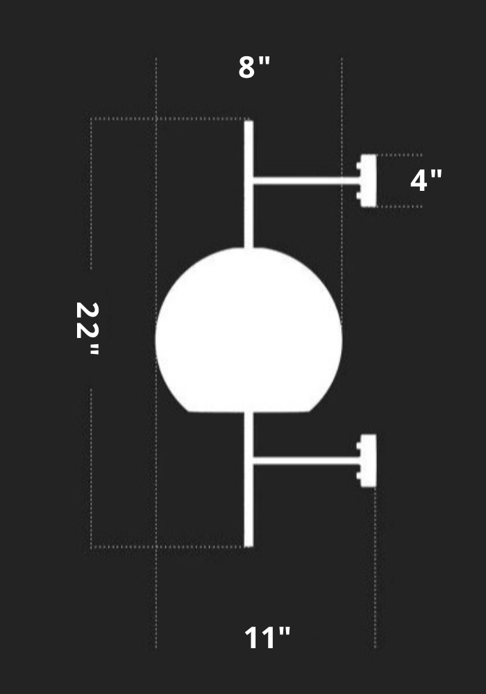 Aplique de pared moderno de latón y vidrio con forma de panal