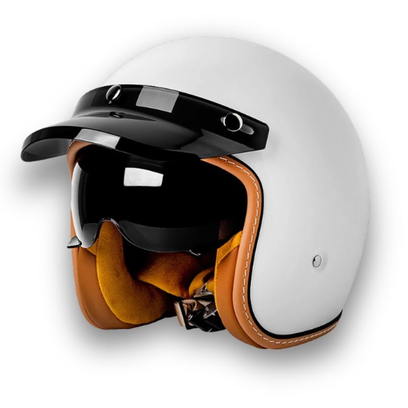 Timeless Motorcycle Helmet - DOT and ECE Approved