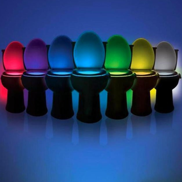 Toilet Night Light - Motion Sensor Activated - Color Changing LED