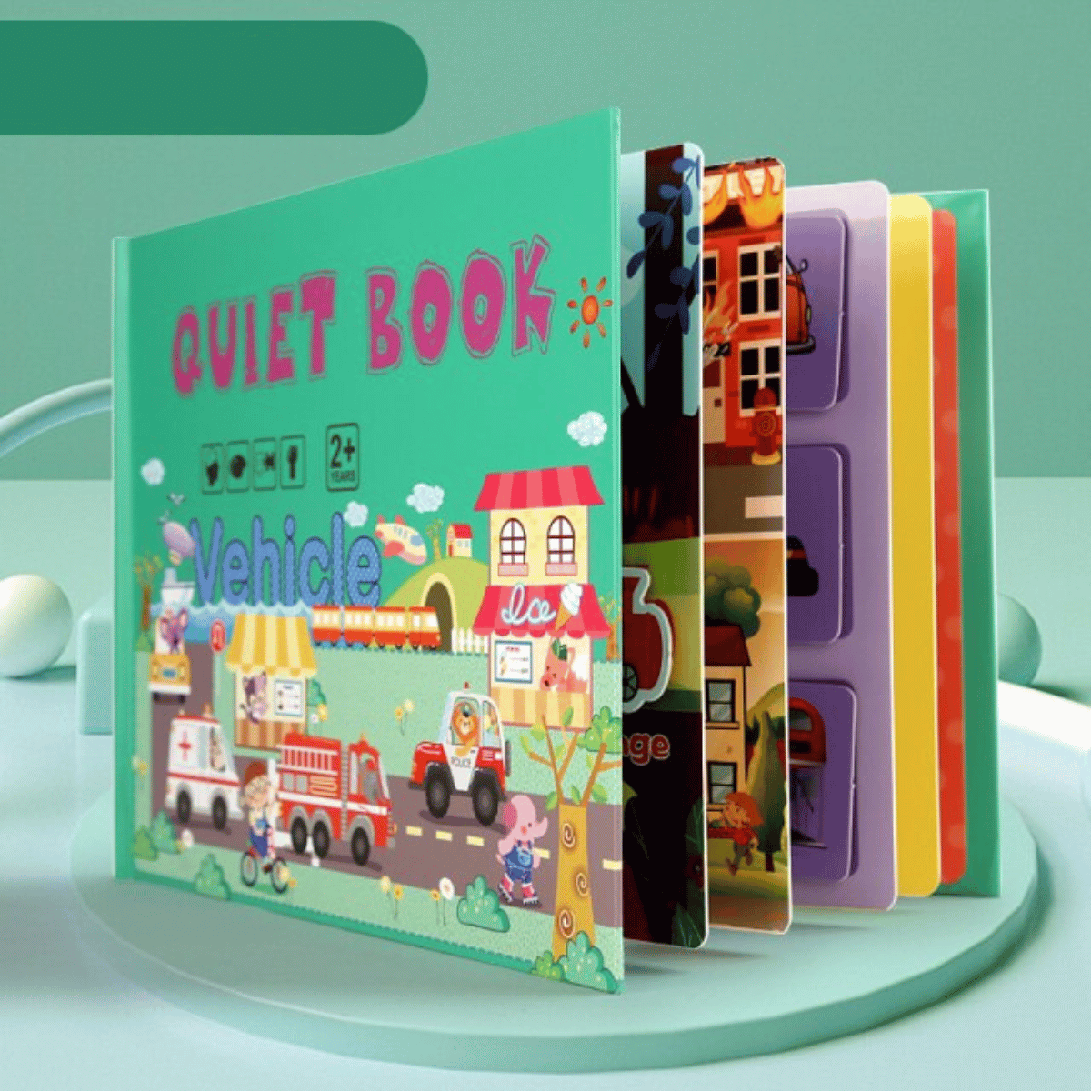 Quiet Book™ - Developing Fine Motor Skills - Learning Book