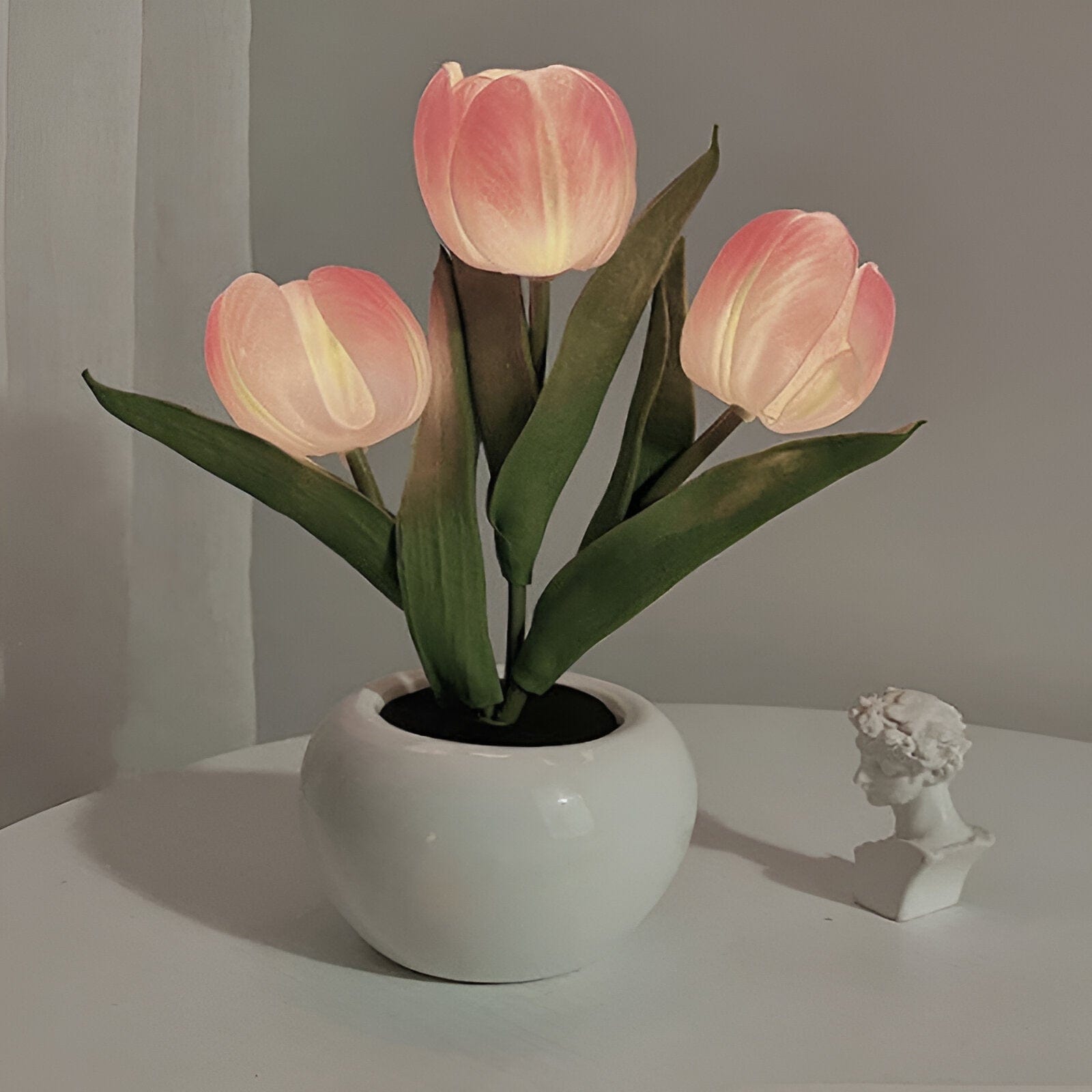 Lampada da comodino a LED Tulip