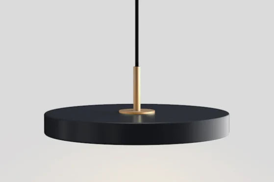 MetalGlow - Lampe à suspension LED en métal OVNI