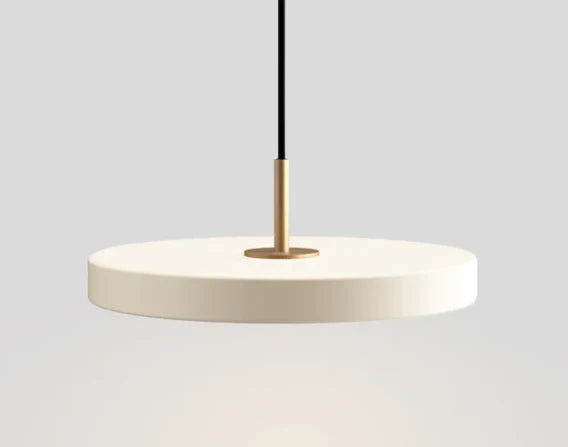 MetalGlow - Lampe à suspension LED en métal OVNI