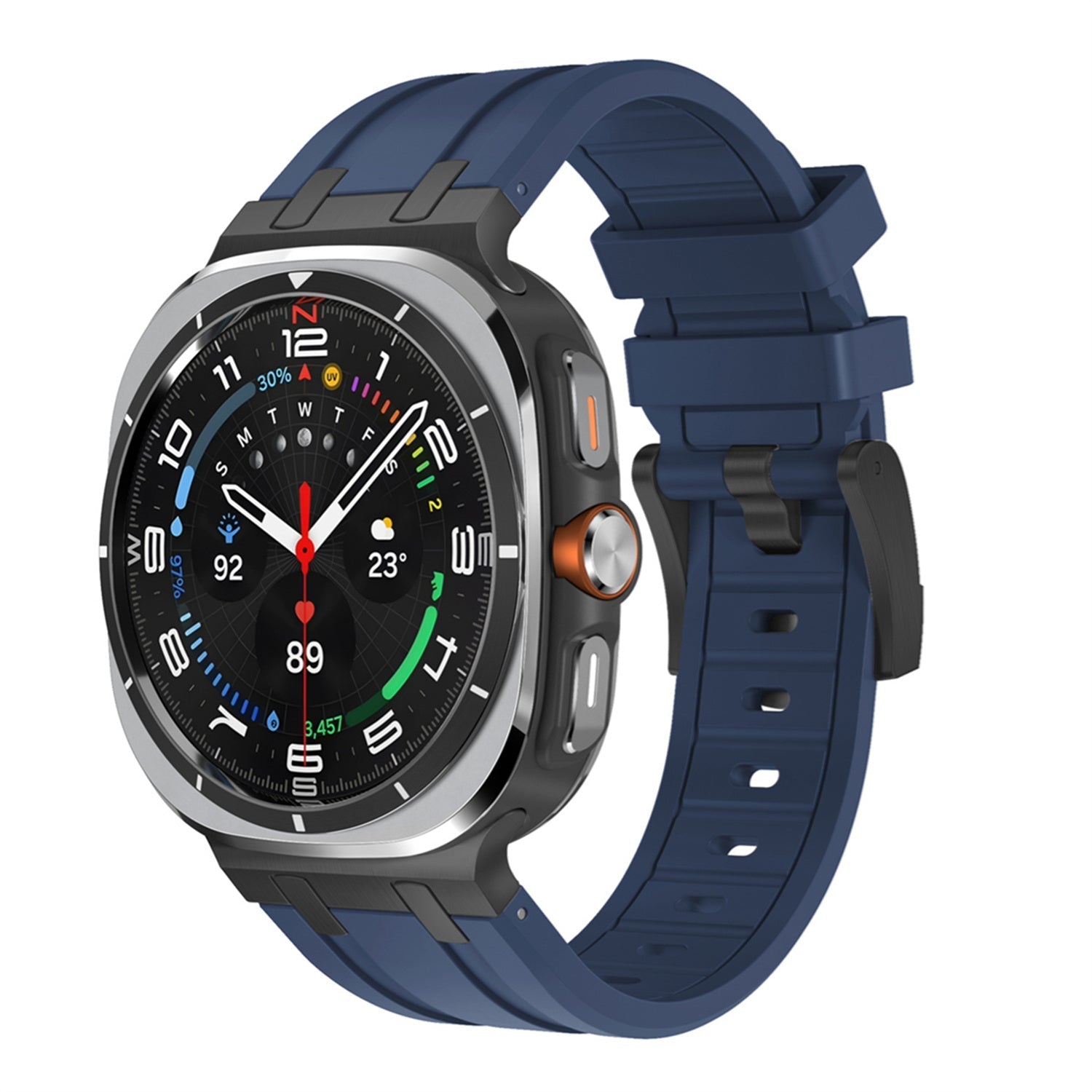 Bracelet en silicone AP de luxe pour Samsung Watch Ultra