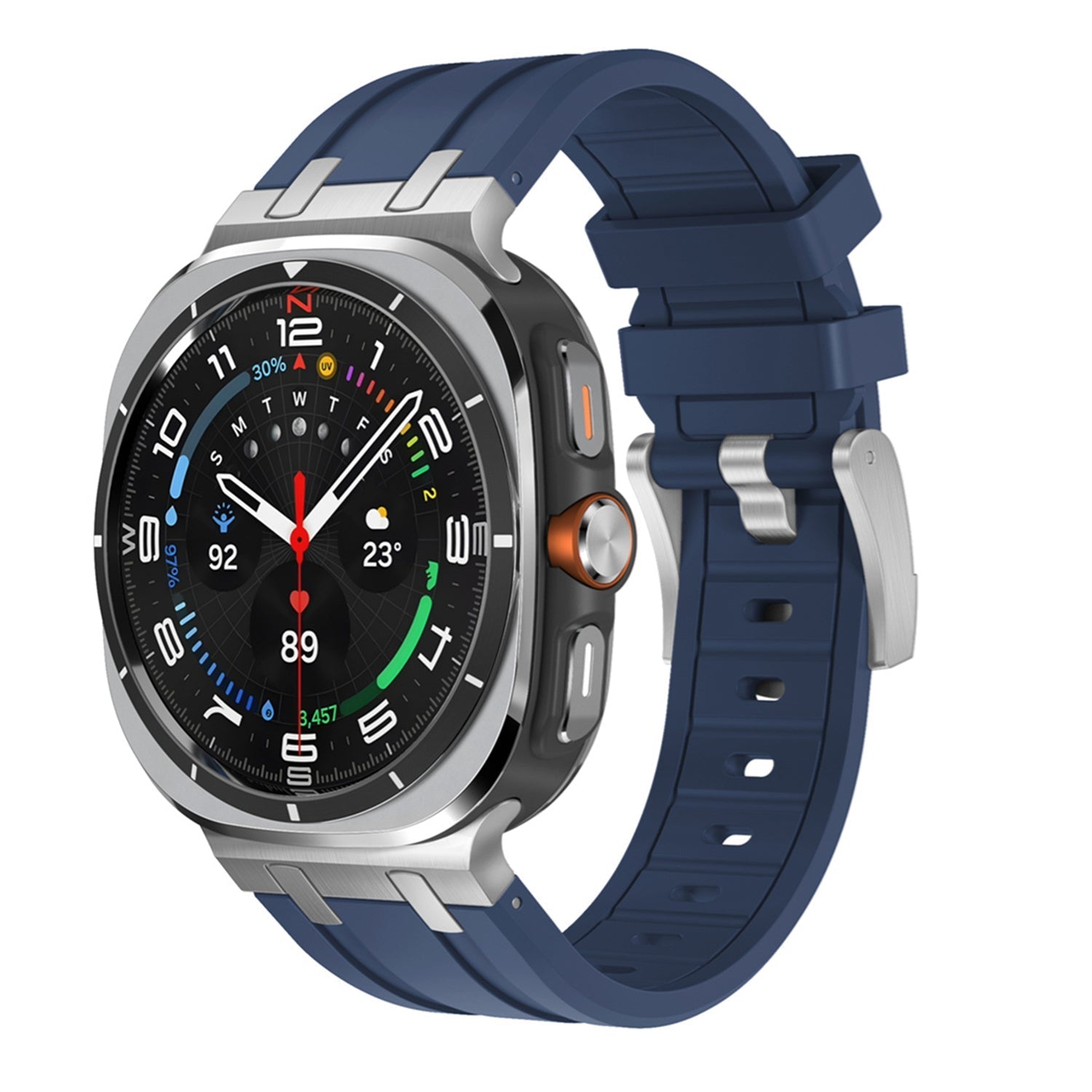 Bracelet en silicone AP de luxe pour Samsung Watch Ultra