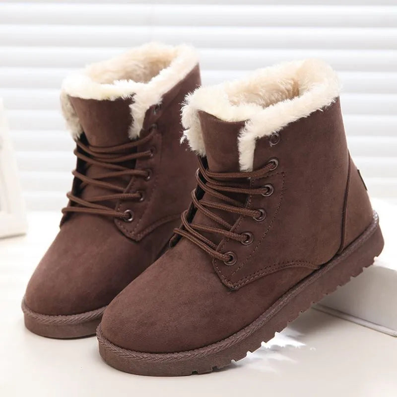 Comfortable snow boots for women