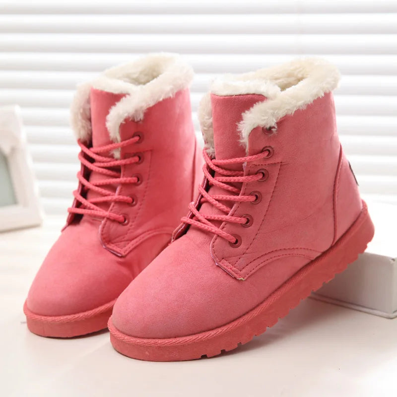 Comfortable snow boots for women