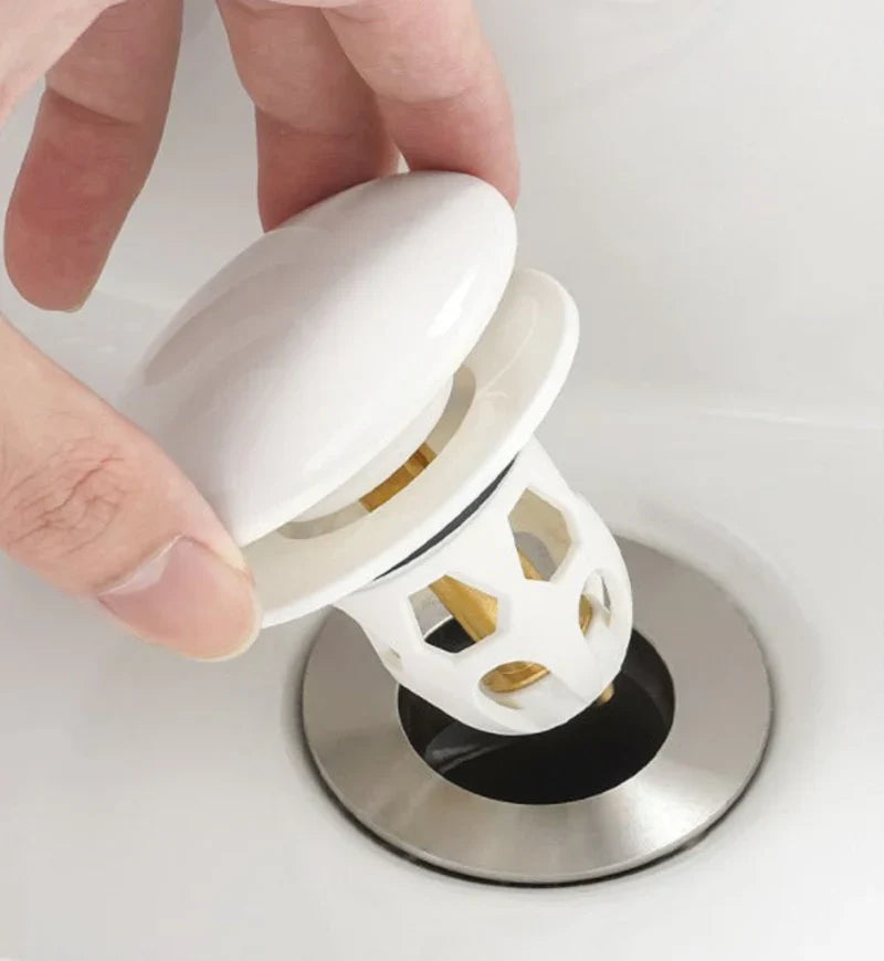 FlixFilter™ - prevent clogs in bathroom -  perfect fit for different drain hole