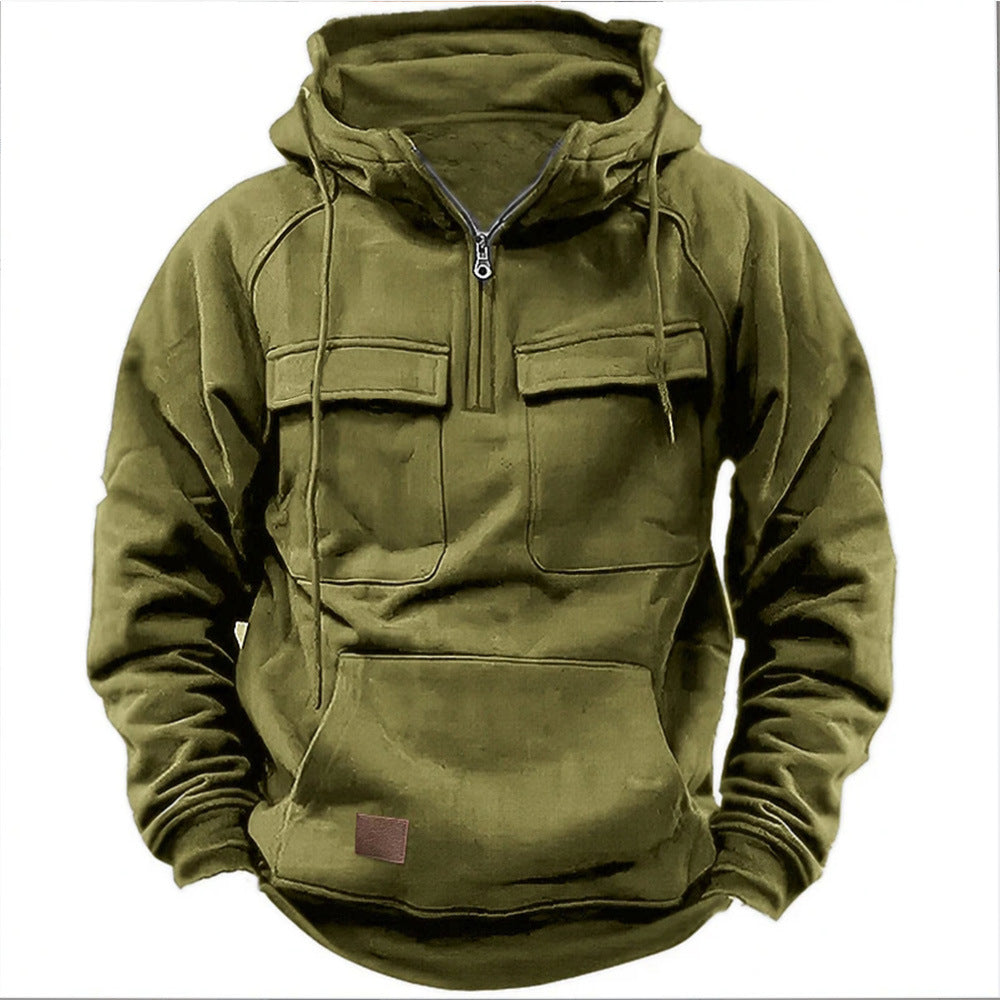 Dave | Multi-pocket Hoodie