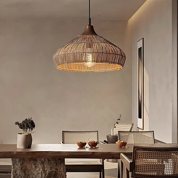 Rattanique – Rattan Hanging Lamp