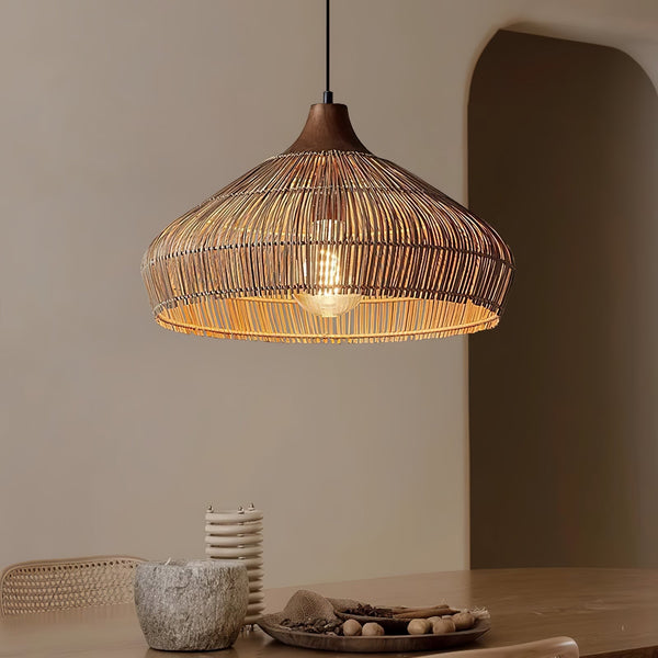 Rattanique – Rattan Hanging Lamp