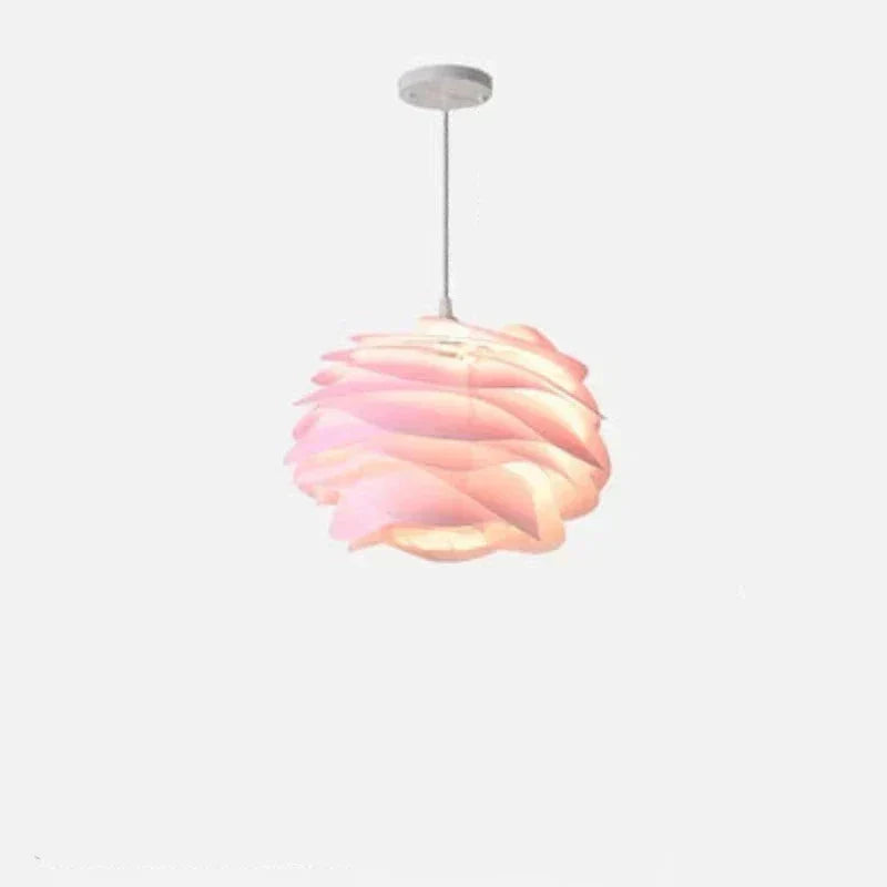 RosaryGlow - Artistic Glass Ceiling Lamp