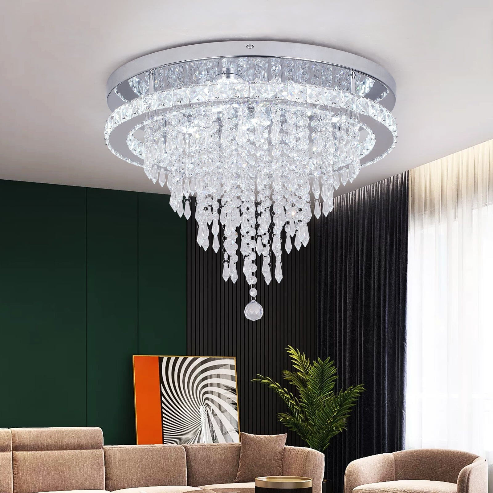 Candelabro LED Ava Crystal