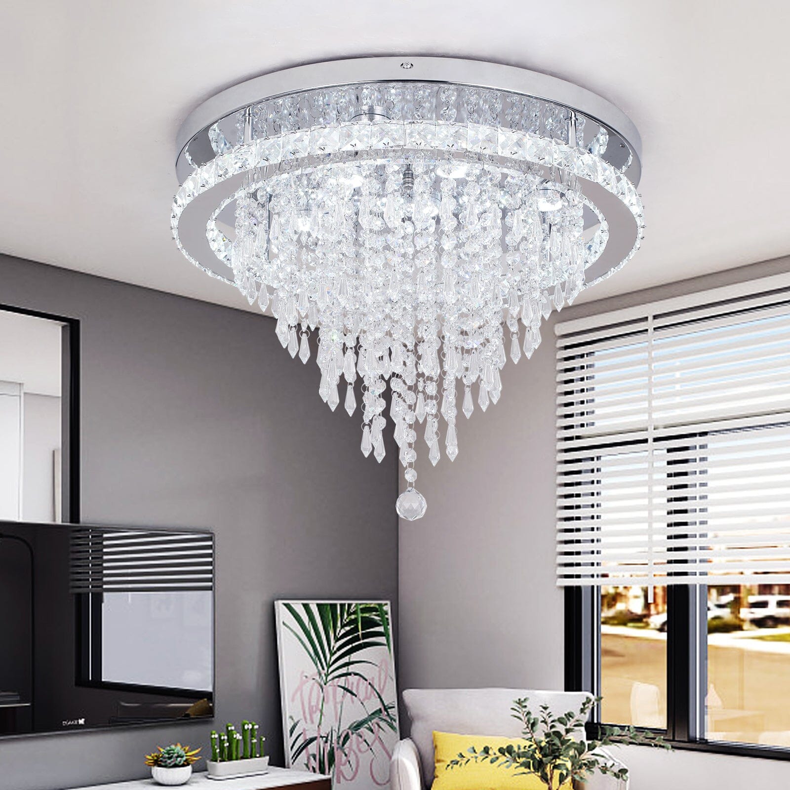 Candelabro LED Ava Crystal