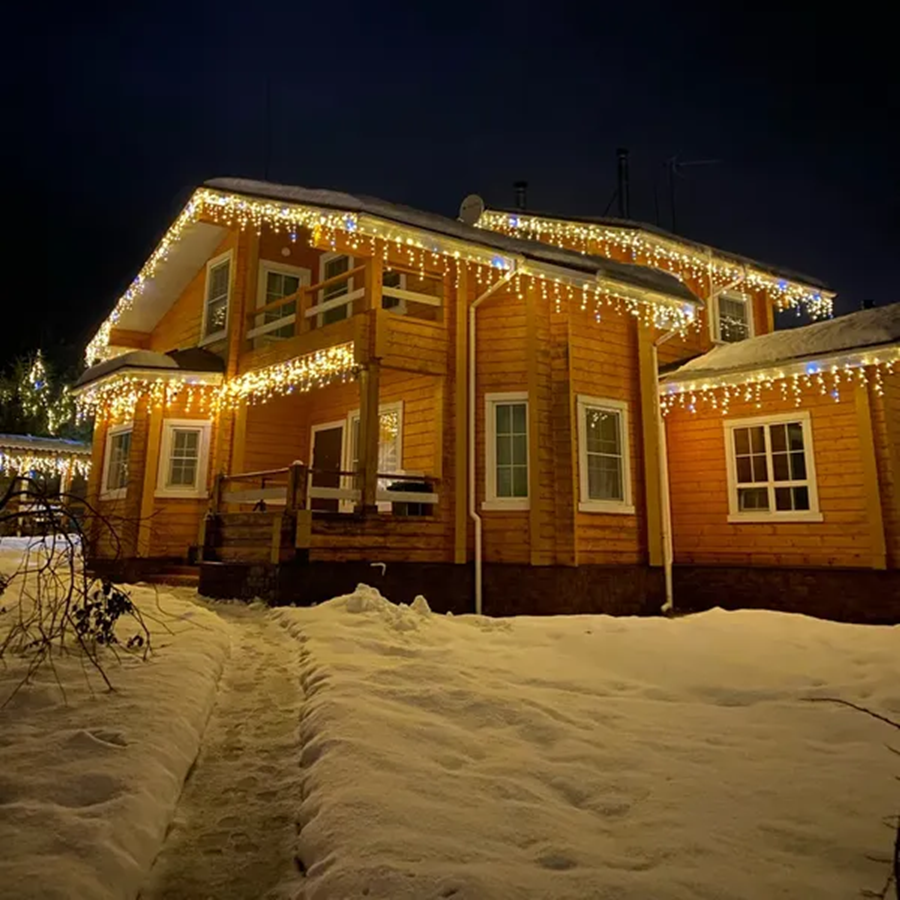 RideauLumineux - Iluminação de Festa para Decorações ao Ar Livre