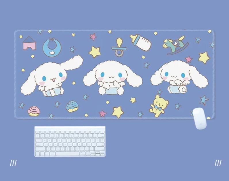 Cinnamoroll Kuromi podložka pod myš