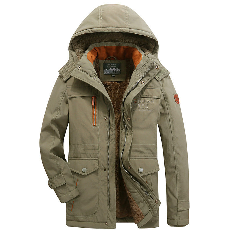 Joost - Wind and waterproof parka winter coat hooded jacket