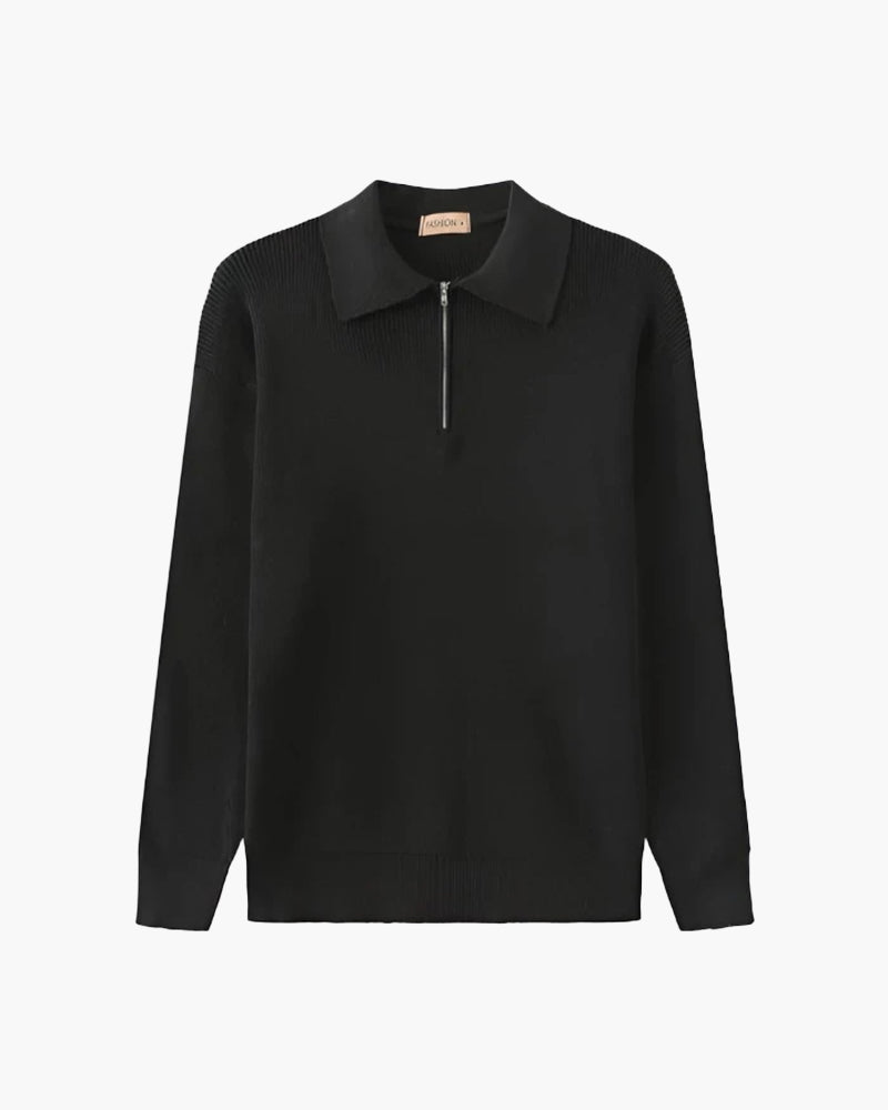 Maglione Cesare Half Zip