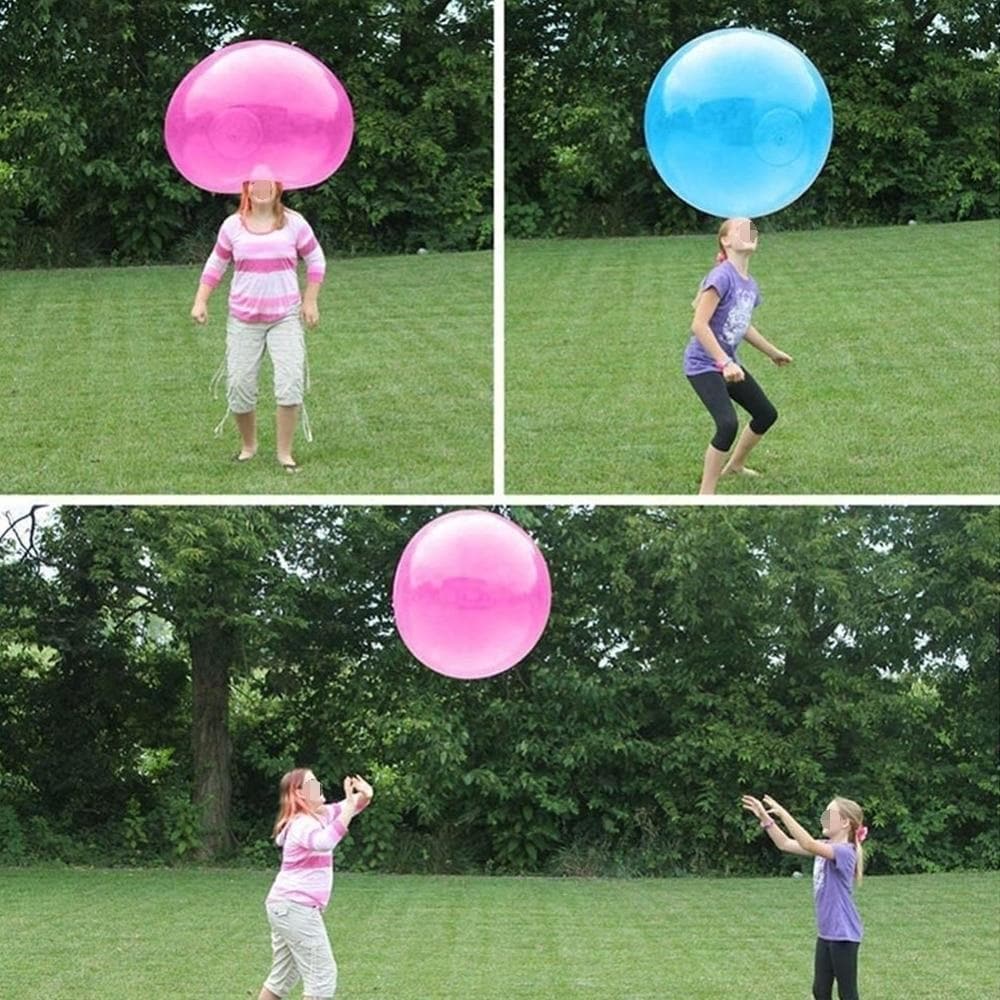 Verbazingwekkende gigantische bubbelbal