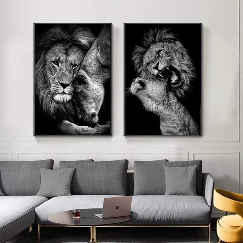 Armour Lion Canvas