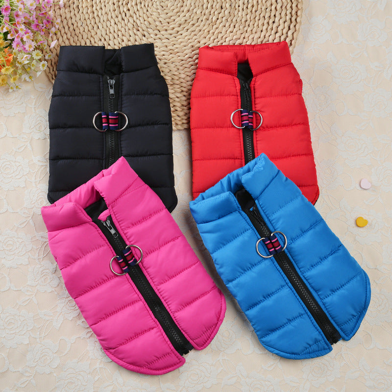 Cozy Seasons Zipper Vest for Pets