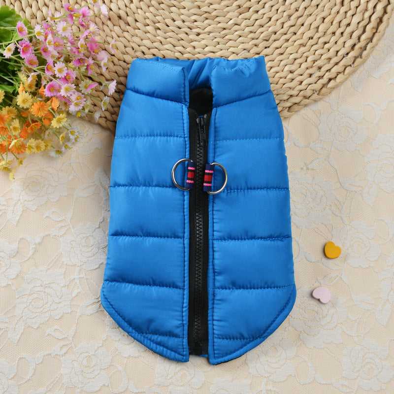 Cozy Seasons Zipper Vest for Pets