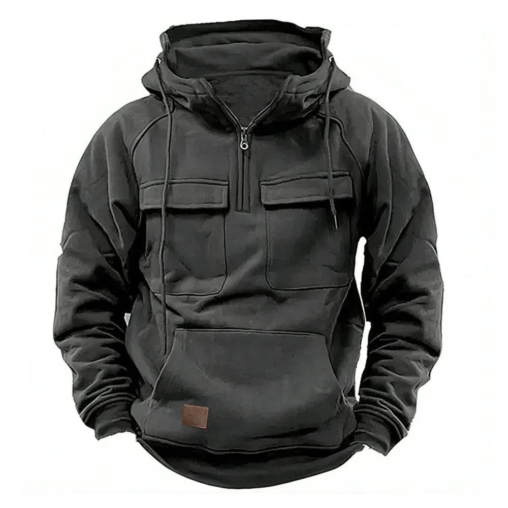 Dave | Multi-pocket Hoodie